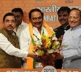 Jolt to Congress: Former Andhra CM Kiran Kumar Reddy joins BJP