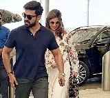 Ram Charan and his wife Upasana leaves for Maldives