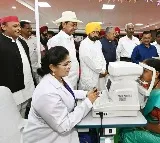 Eye tests conducted for one cr people under T'gana's 'Kanti Velugu'