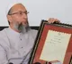 Asaduddin Owaisi shows his bar-at-law degree