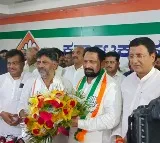 Shock To BJP In Karnataka Laxman Savadi joins Congress