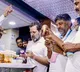 Karnatakas pride Rahul Gandhi relishes Nandini ice cream amid row over Amuls entry