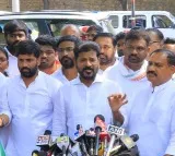 Revanth Reddy pramanam in Bhagyalaxmi temple