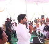Advocates met Nara Lokesh in Adoni constituency