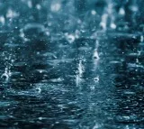 Heavy hailstone rain in Telangana