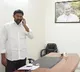 Avinash Reddy talks to media