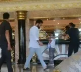 Tarak Apears in Pushpa 2 sets
