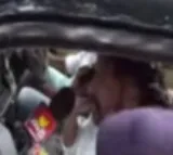 Police obstruct Revanth Reddy while going secretariat