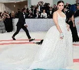 Alia Bhatt makes Met Gala debut in floor-sweeping 'Made in India' white gown