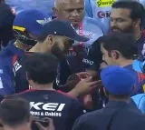 Gambhir charges at Kohli comes face to face after pushing Rahul