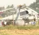 Modi escort helicopter stuck in mud at Sindhanur