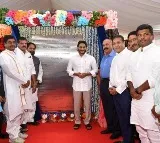 ys jagan foundation stone for bhogapuram airport and key comments on northern andhra development