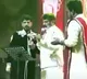 balakrishna sings a song at doha event