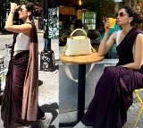 Taapsee Pannu saunters in a saree while vacationing in New York