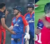 Phil Salt Mohammed Siraj Hug Each Other after heated exchange DC vs RCB