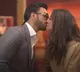 Ranveer gives a soft kiss on Deepika's lips during her TIME magazine interview