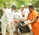 Former CJI NV Ramana cleans garbage at Tirumala ghat road