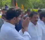 nara lokesh tribute to former cm rajasekhar reddy in yuvagalam padayatra