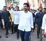 Nara Bhuvaneswari surprises her son Lokesh at camp site