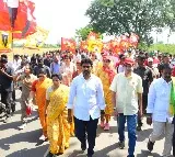 Lokesh Padayatra reached 100th day milestone