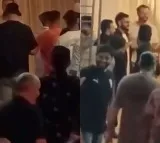 Virat Kohli and his RCB teammates visit Mohammed Siraj house in Hyderabad