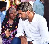 Lokesh assures an old woman to go Hajj