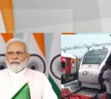 Modi inaugurates first Vande Bharat train in Odisha