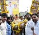 Chandrababu gets grand welcome by anakapalli people