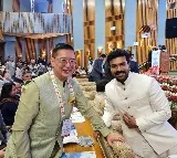 Ram Charan attends G20 summit held in Srinagar