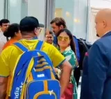 Grand Welcome for CSK in Ahmedabad