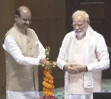PM Modi installs 'Sengol' in new Parliament House
