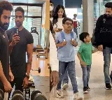 Jr NTR off to vacation with family, but no break for 'Devara' workout