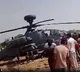 IAF Apache Helicopter made emergency landing In Madhya Pradesh