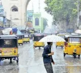 Heavy rains in Telangana for three days