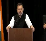 Khalisatni supporters raises slogans against Rahul Gandhi