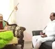 CM KCR met Swaroopanandendra in Hyderabad