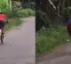 Adorable video of two boys riding a bicycle in a funny way will make you giggle viral vedio