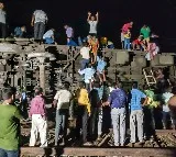 Express overturns after hitting goods train at Odisha's Balasore, fatalities feared