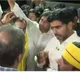 Man thrown egg on Nara Lokesh