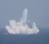 Indian Navy carries out underwater test