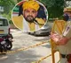 Delhi Police at WFI chief Brij Bhushans residence in UPs Gonda