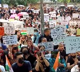 Security outside Amit Shah's house increased after Kuki women's protest