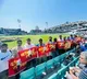 Yuvagalam flags spotted in The Oval stadium which hosting WTC Final between India and Australia