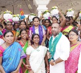 'Visit any household to see benefits of KCR's schemes', Kavitha dares Cong