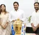 Ambati Rayudu and Rupa Gurunath met CM Jagan