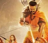 Ramayana Seetha on krithi Sanan and Om kiss