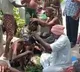Bahanaga locals shave heads and hold 10th day ritual for Odisha train accident victims