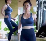 Kangana Ranaut gets back to her exercise routine after two years preps for new action film