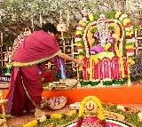 Pawan Kalyan attends Dharma Yagam for second day
