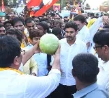 Lokesh Yuvagalam Padayatra enters Nellore district